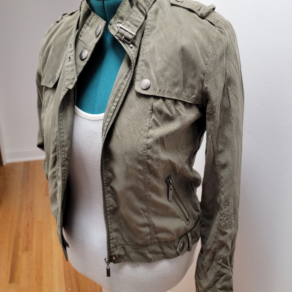 Inked & Faded Utility Jacket. Like new condition - Picture 3 of 14